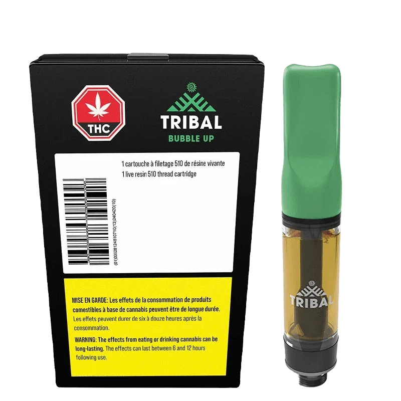 Tribal Bubble Up Live Resin 1g Prefilled Vape Cartridge
