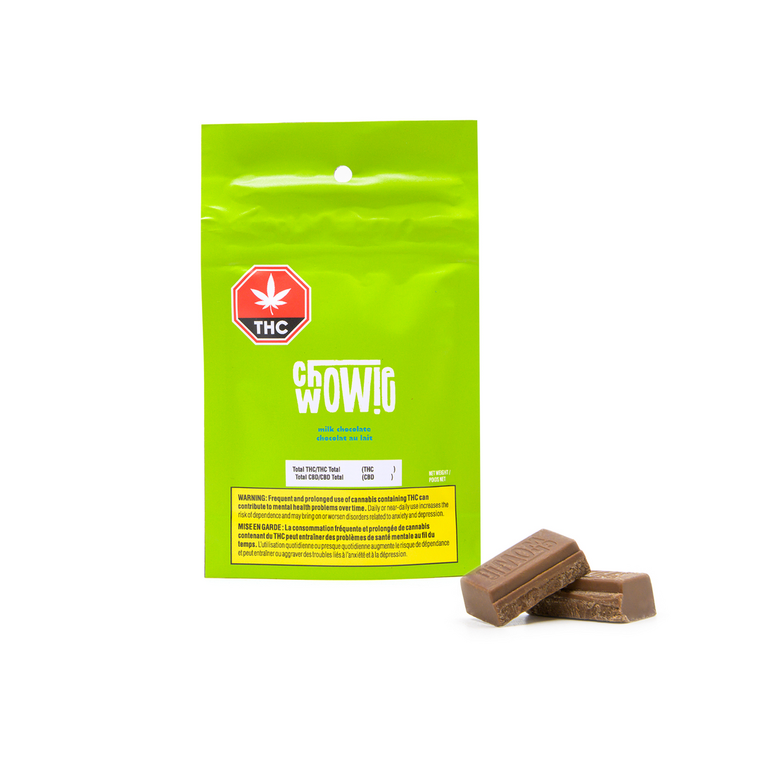 Chowie Wowie THC 1 x 16g Milk Chocolate
