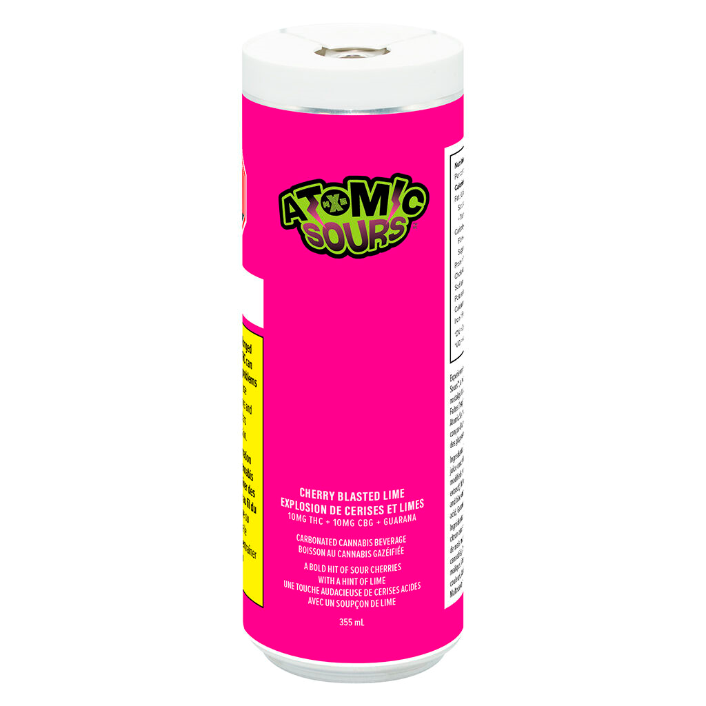 XMG Atomic Sours Cherry Blasted Lime 355ml Beverage