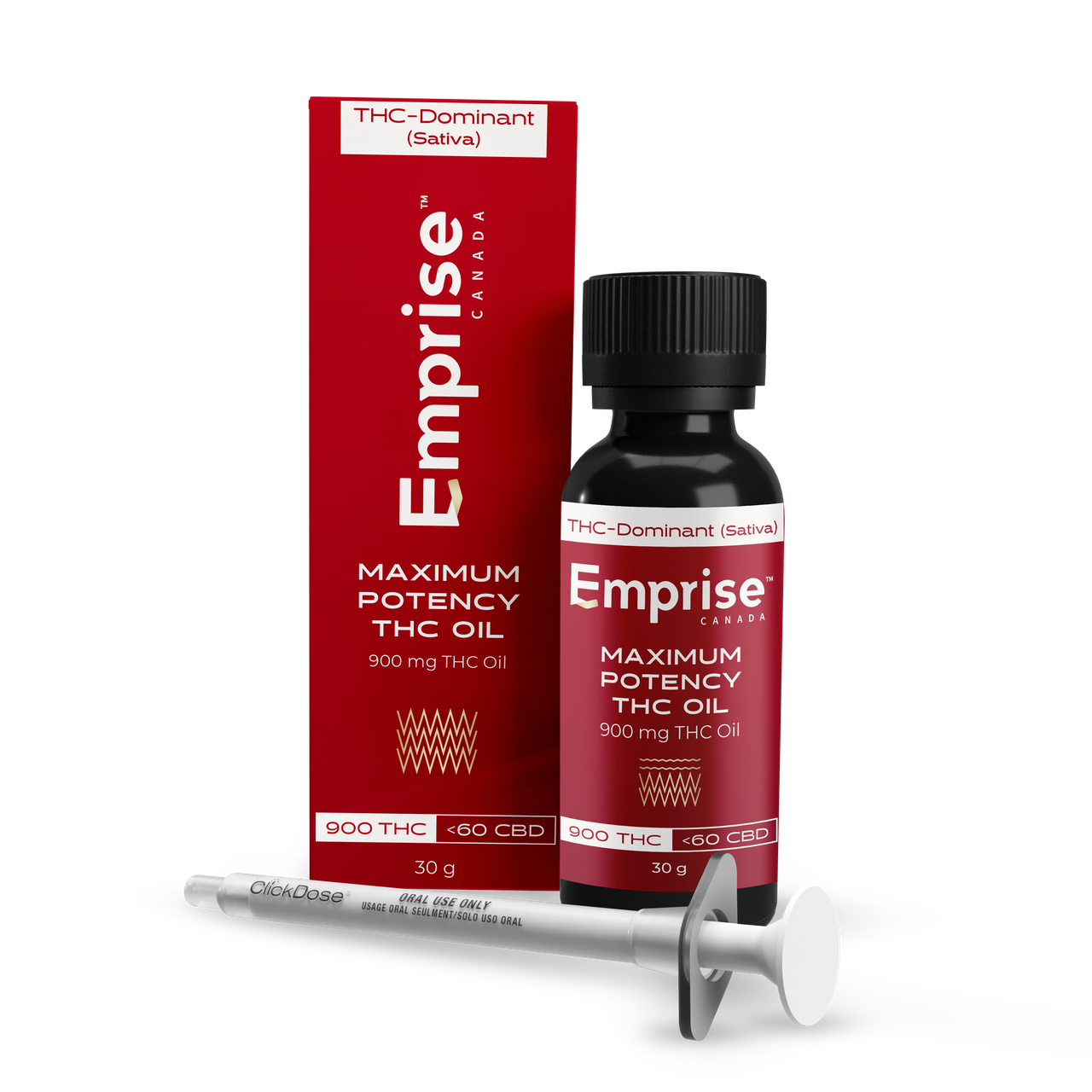 900 mg THC 30g Oil