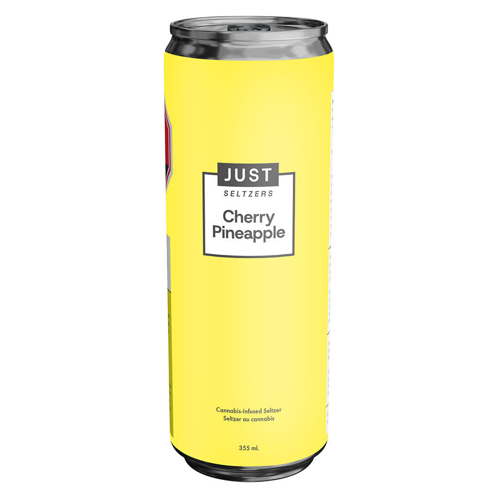 Product image JUST Seltzers Cherry Pineapple Seltzer THC 355 ml  1
