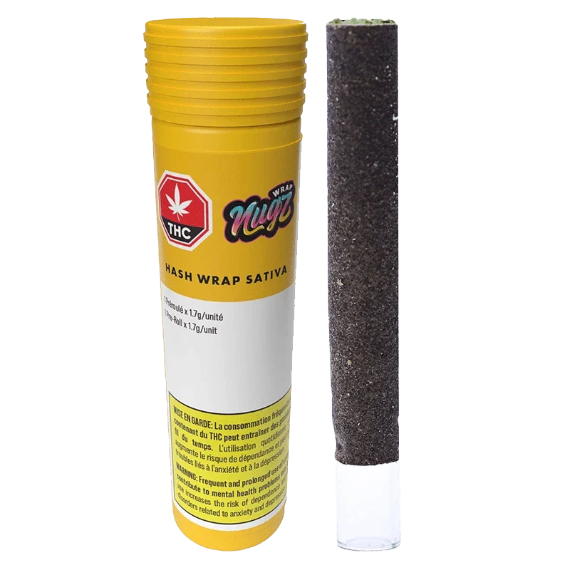 Hash Wrap Sativa 1 x 1.7g Infused PreRoll