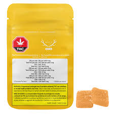 Wyld Real Fruit Sour Peach Mango 3:1 CBG:THC 2x4g Soft Chew