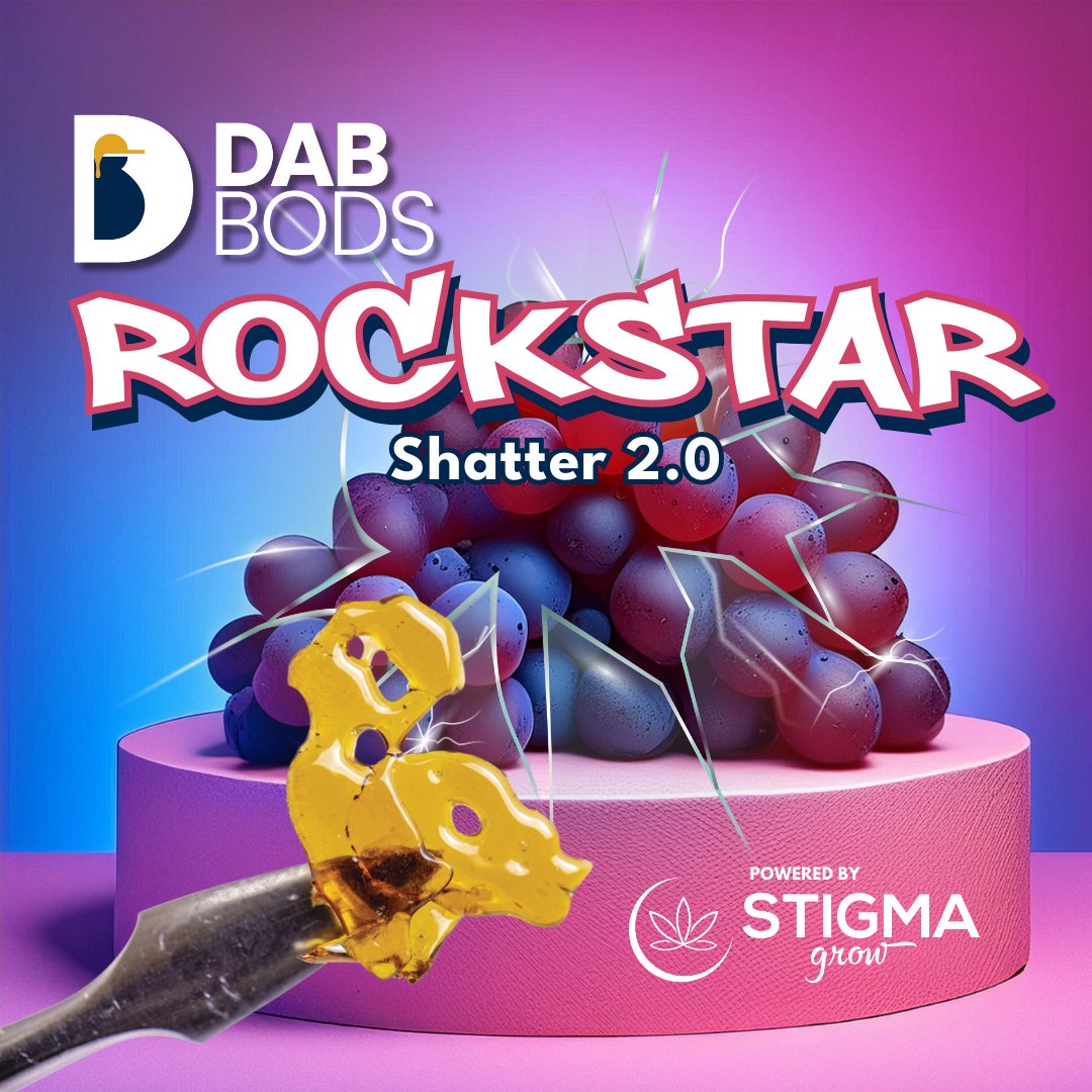 Rockstar 2.0 1g Shatter  1g Hybrid