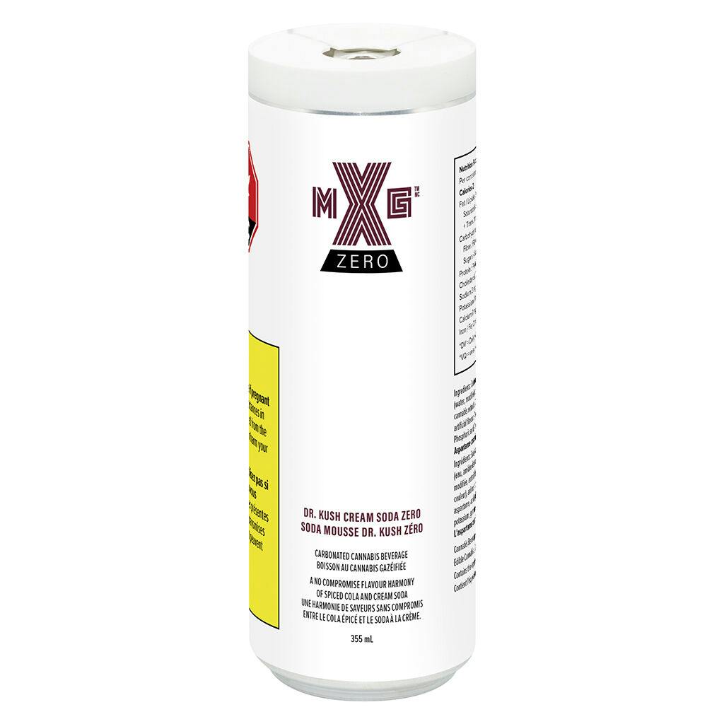 Product image XMG Zero Dr. Kush Cream Soda Zero 355ml Soda 1