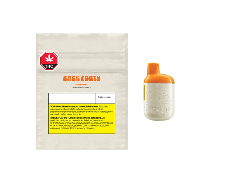 Back Forty Tiki Tang 0.95 g Disposable Vape Pen