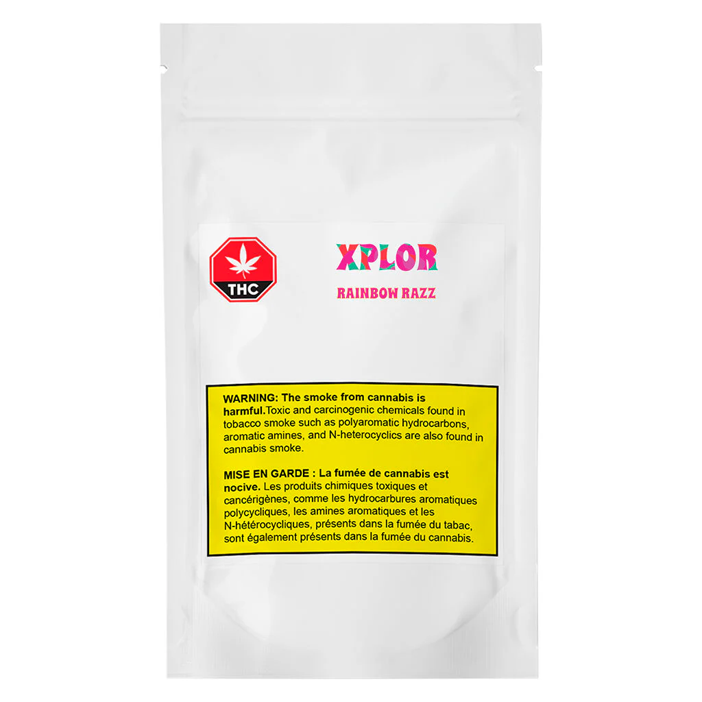 XPLOR Rainbow Razz 1g Prefilled Vape Cartridge  1g Indica
