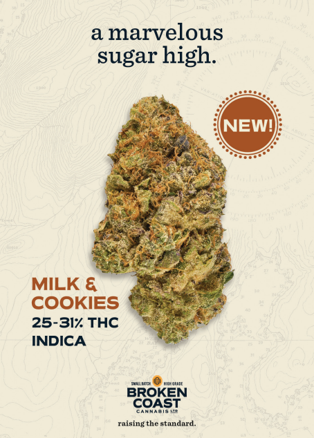 Broken Coast Milk & Cookies 7g Dried Flower