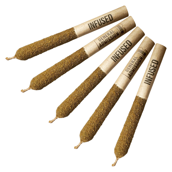 Taster Pack 5 x 0.5g Distillate Infused PreRolls 5 x