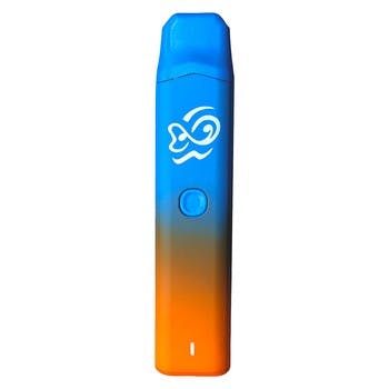 Product image Disco FISH  Duel Chamber Orange Crush & Blue Ice Raspberry 2 x 0.6g Disposable Vape Pen 1