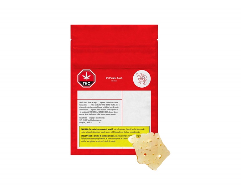 Product image BC Purple Kush 1g Shatter 1