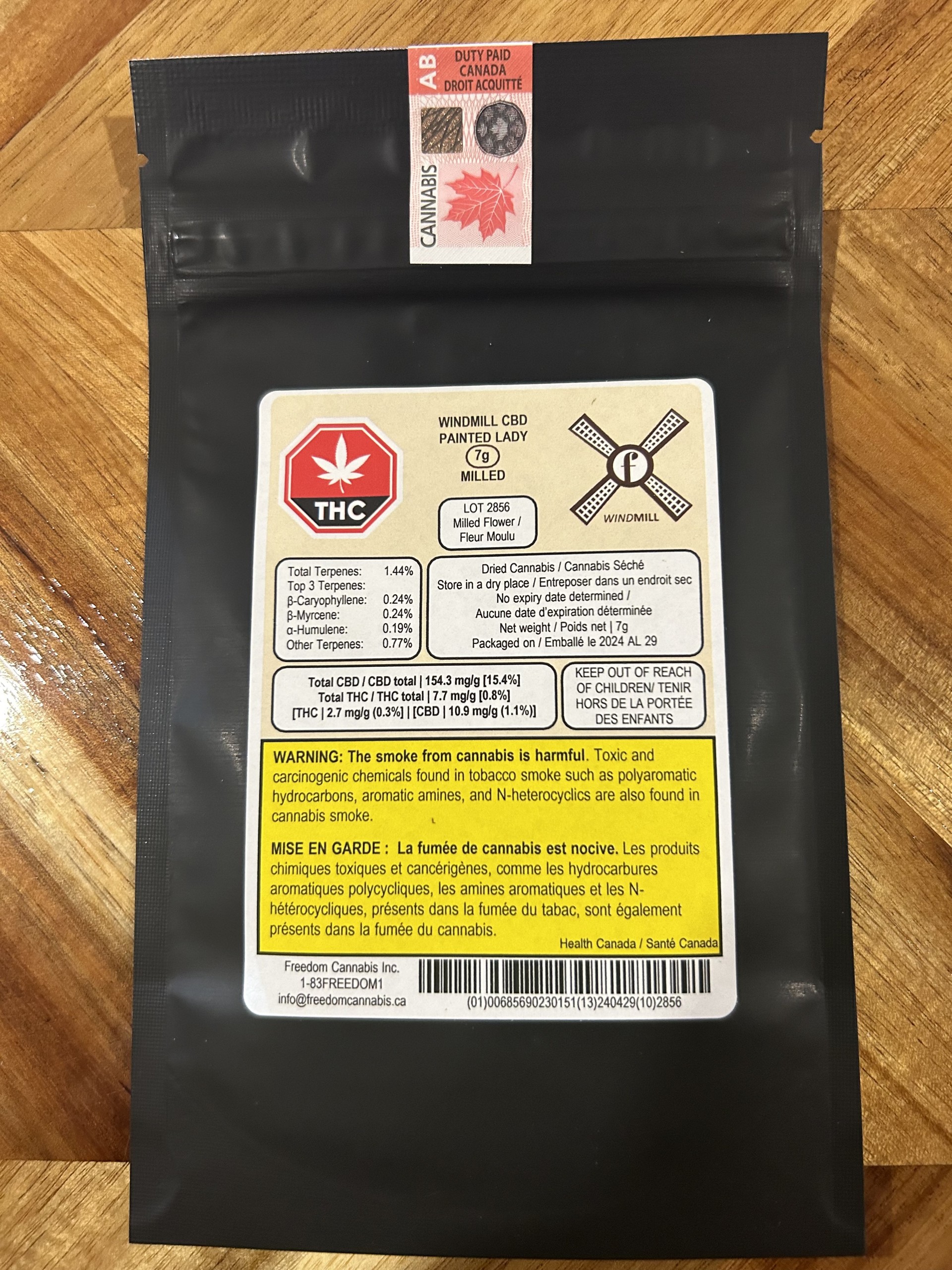 Rotating CBD Strain 7g Milled Flower