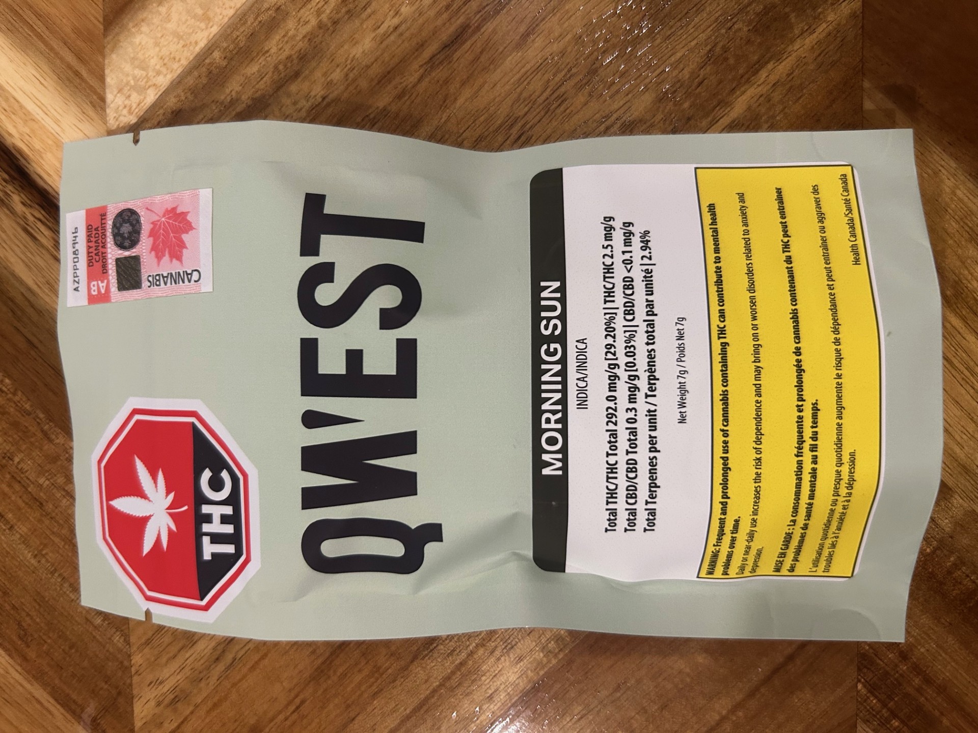 Morning Sun 7g Dried Flower