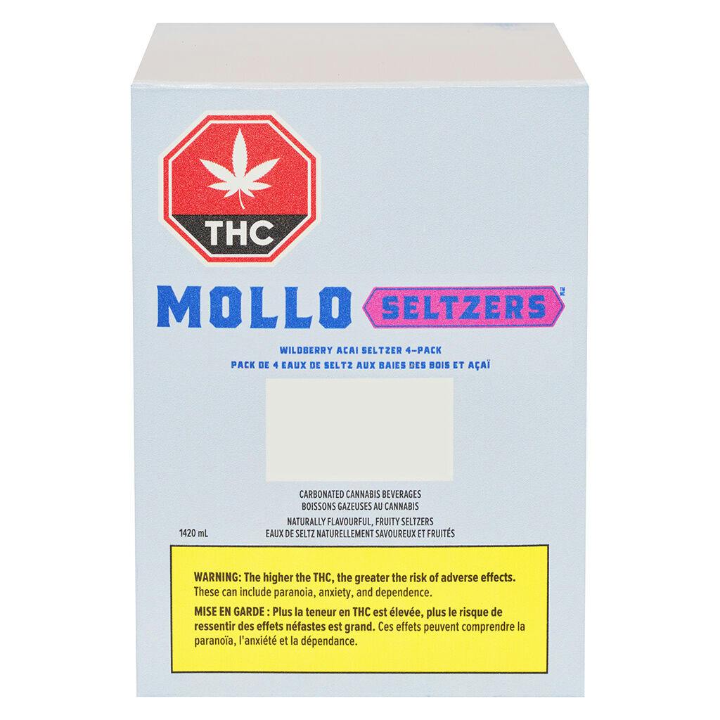 Mollo Seltzers - Wildberry Acai Seltzer Multi Pack