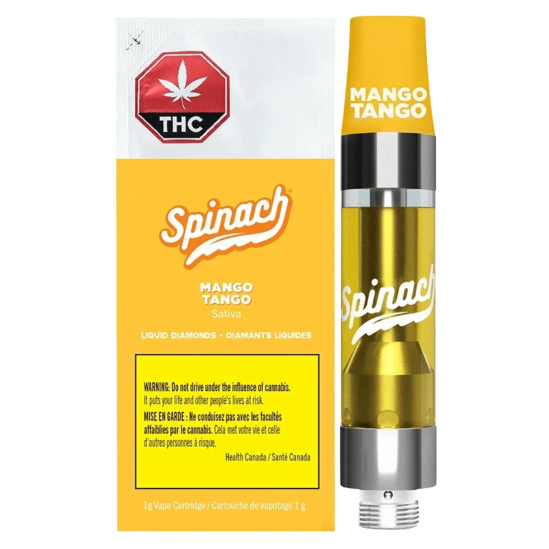 Spinach - Mango Tango Liquid Diamonds 1g 510 Vape