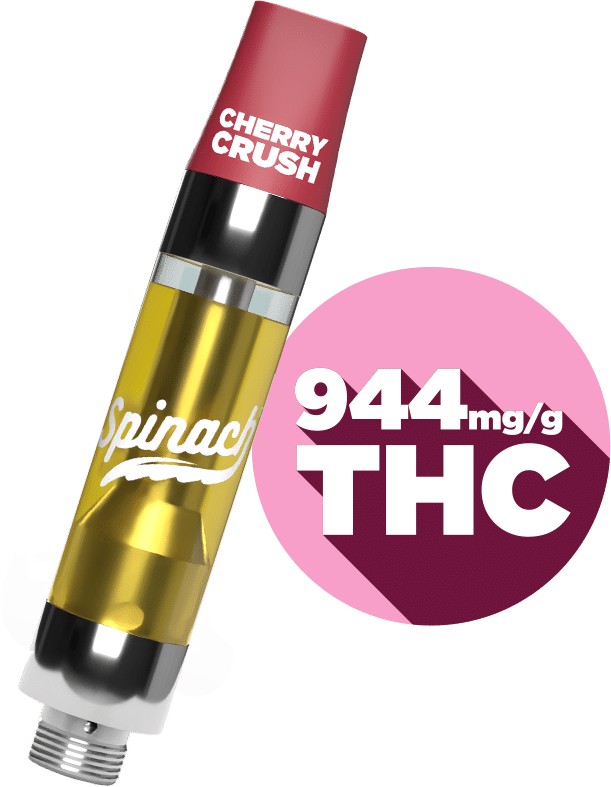 Spinach Cherry Crush 1g Prefilled Vape Cartridge