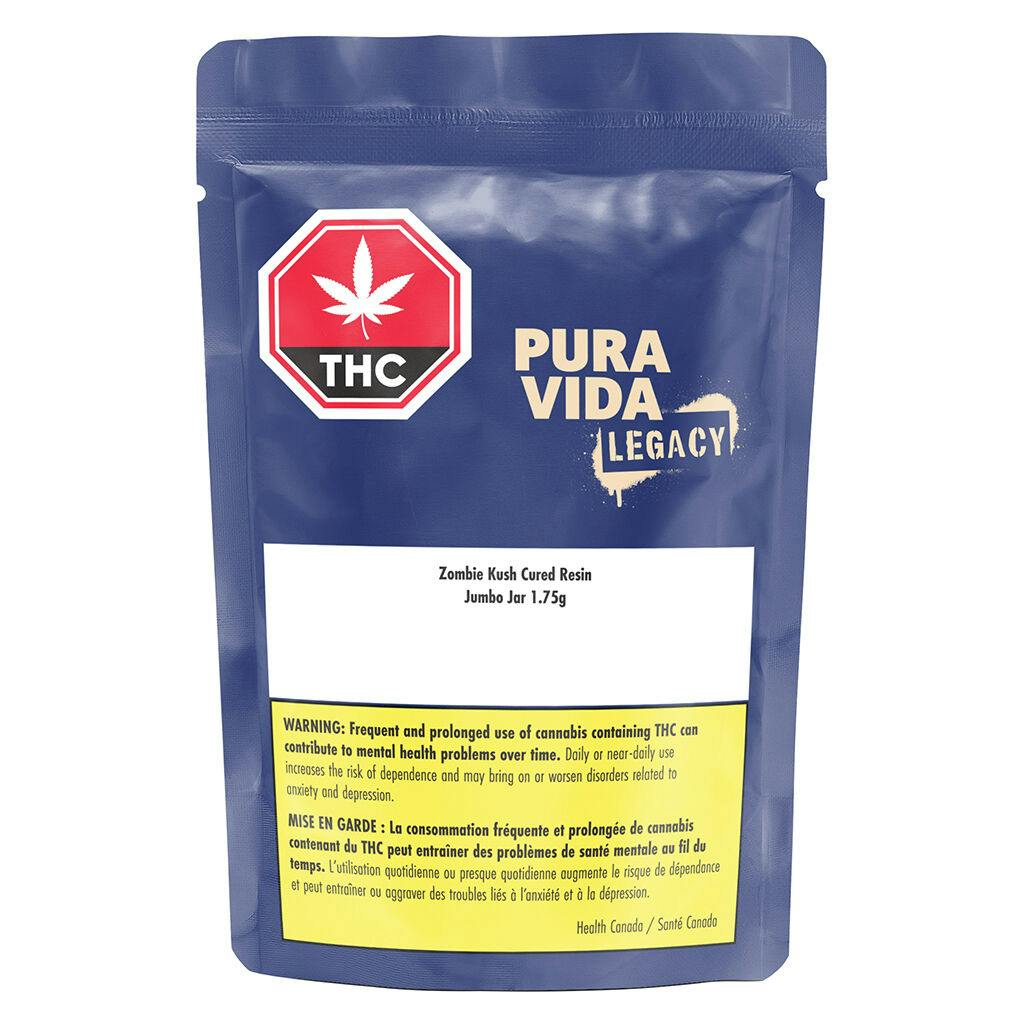 Zombie Kush Jumbo Jar Cured Resin