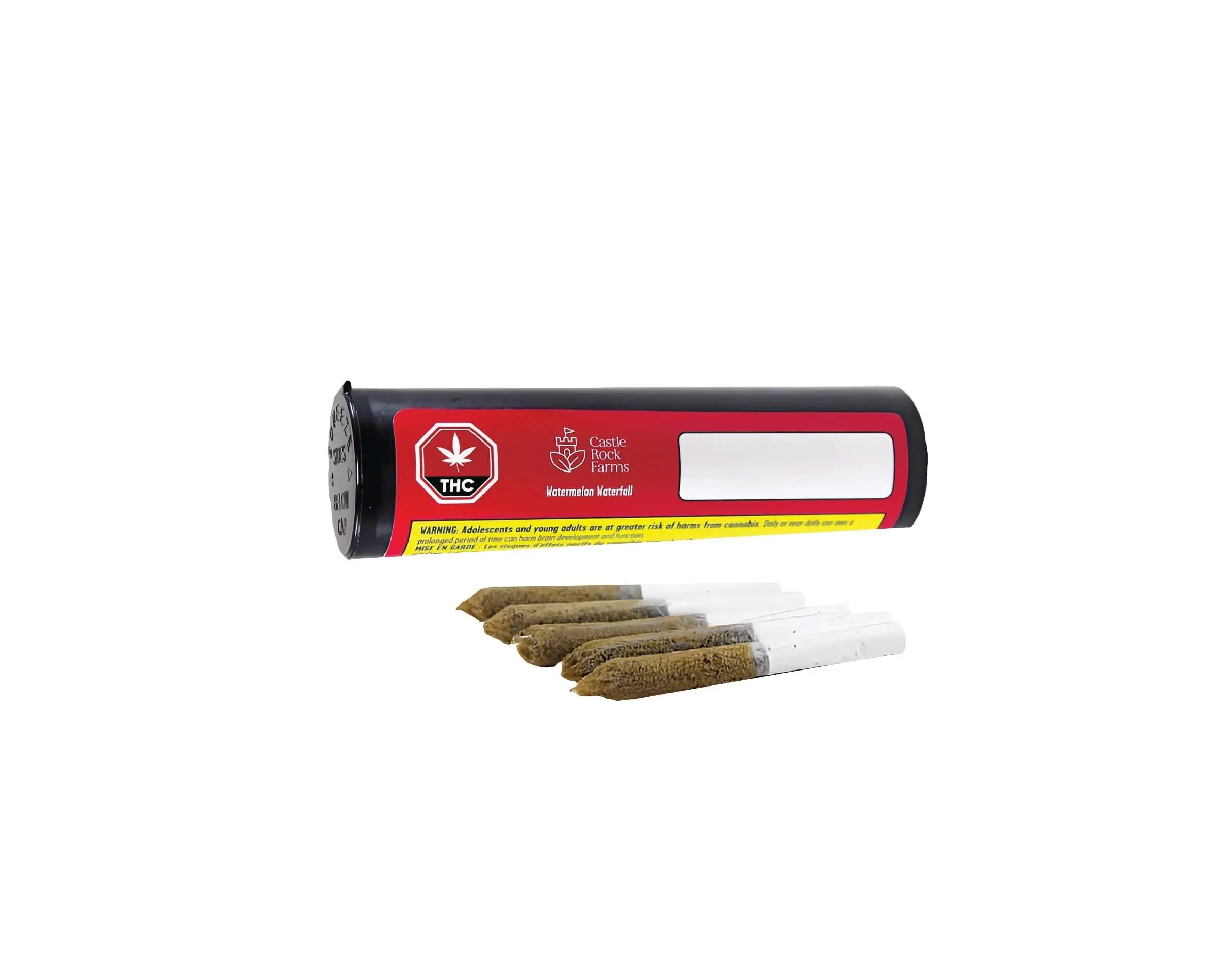 Product image Watermelon Waterfall 5 x 0.5g Infused PreRolls 1