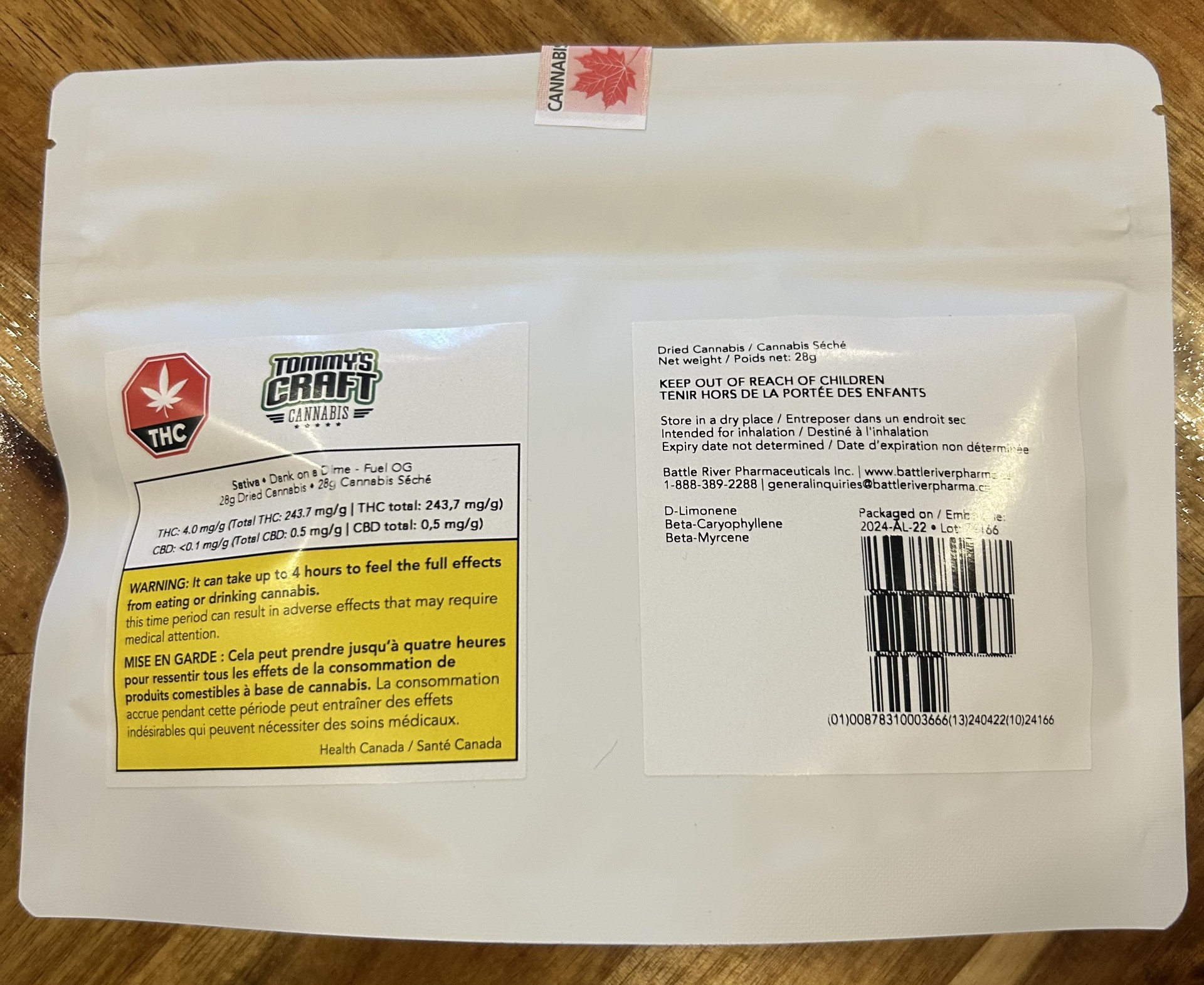 Product image Dank on a Dime Sativa Rotating 28g Dried Flower 1