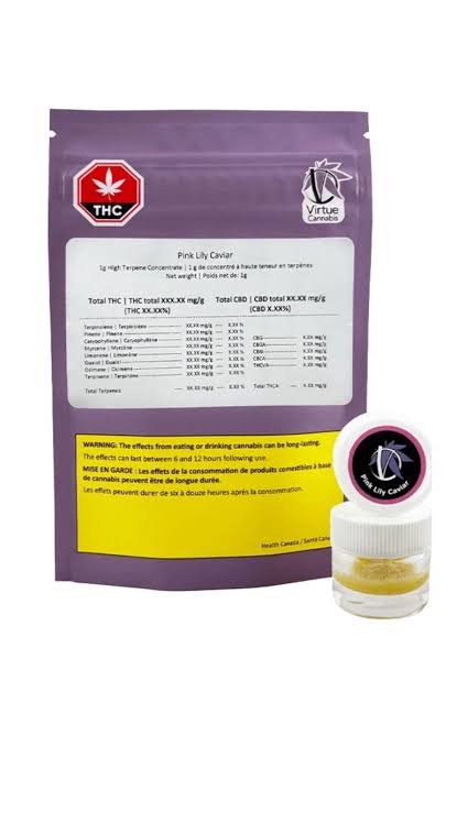 Virtue Cannabis - Pink Lily Caviar
