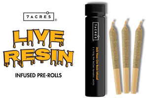 Product image 7ACRES - 7ACRES Sour Tangerine Live Resin Infused 3x0.5g 1