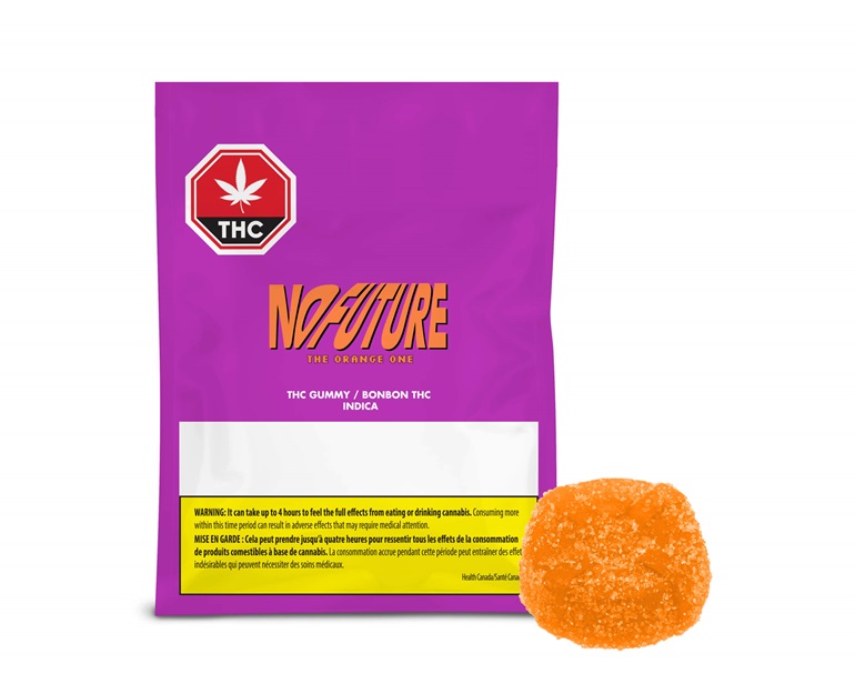 Orange Indica THC 1 x 10g Soft Chew  1 x 10mg THC