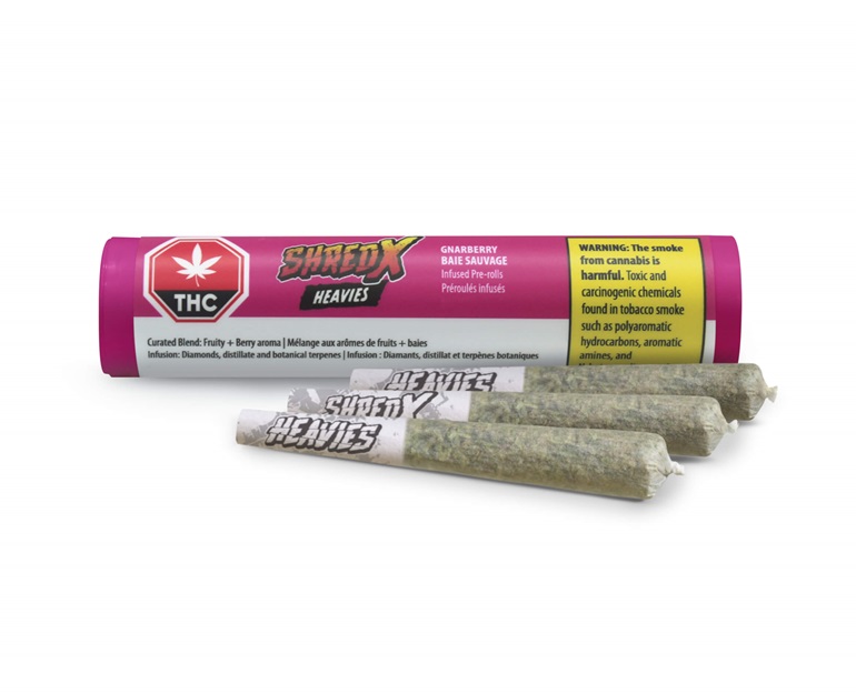 Gnarberry Heavies 3 x 0.5g Infused PreRolls