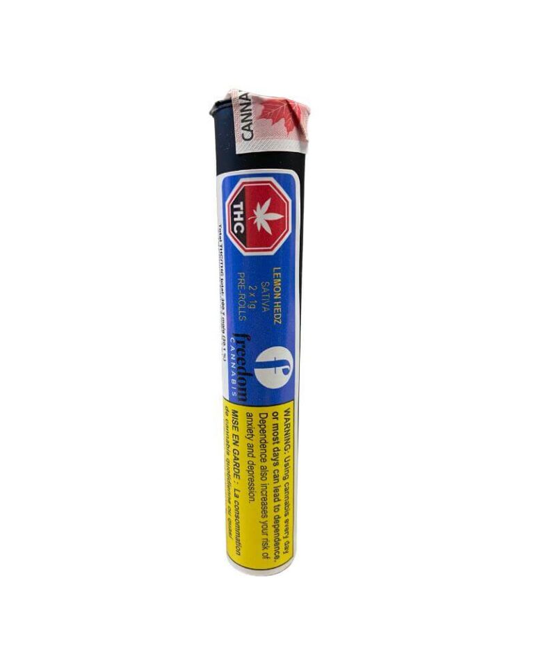 Freedom Cannabis - Lemon Hedz 2x1g Pre-Rolls