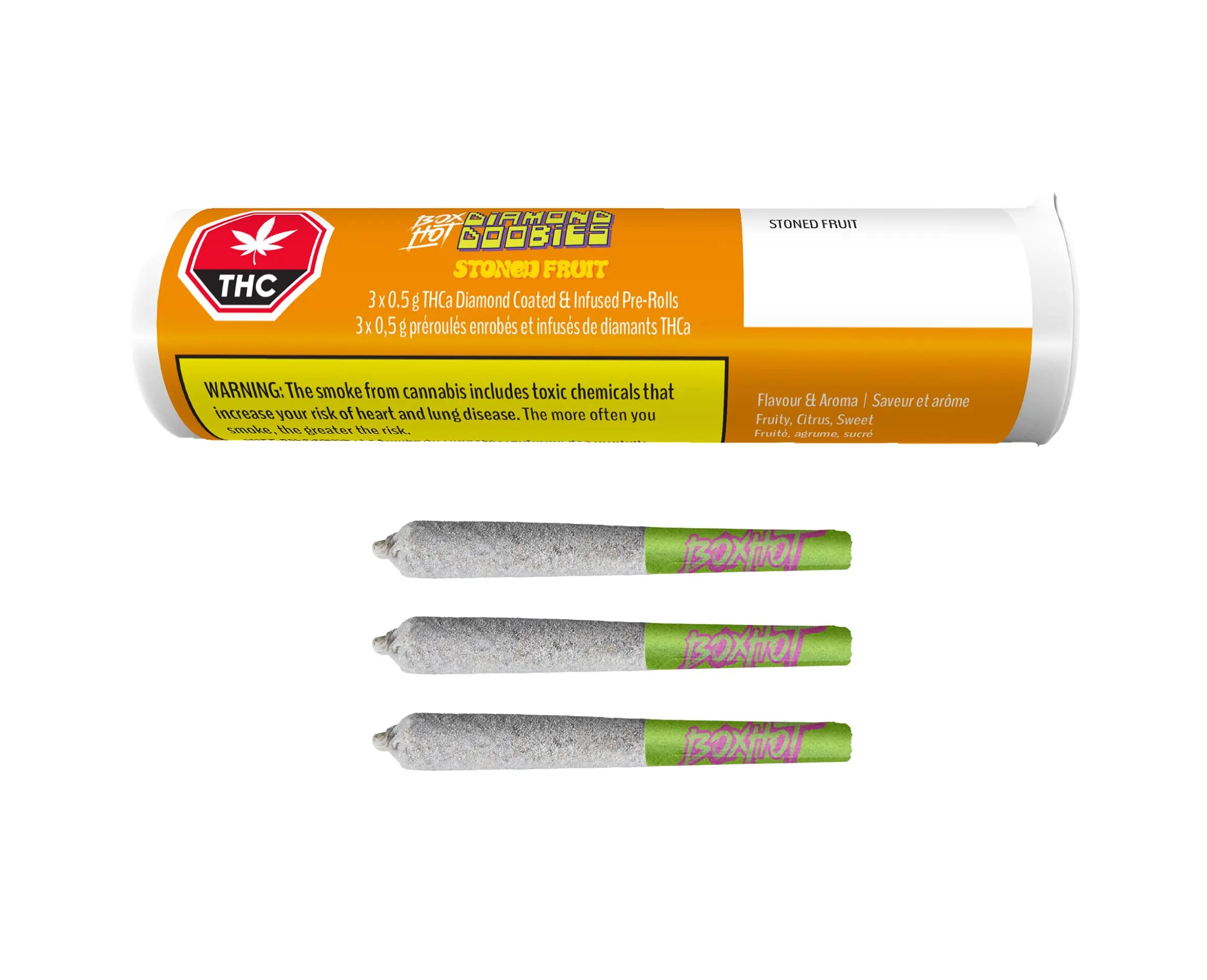 BOXHOT - Diamond Doobies Stoned Fruit - 3x0.5g
