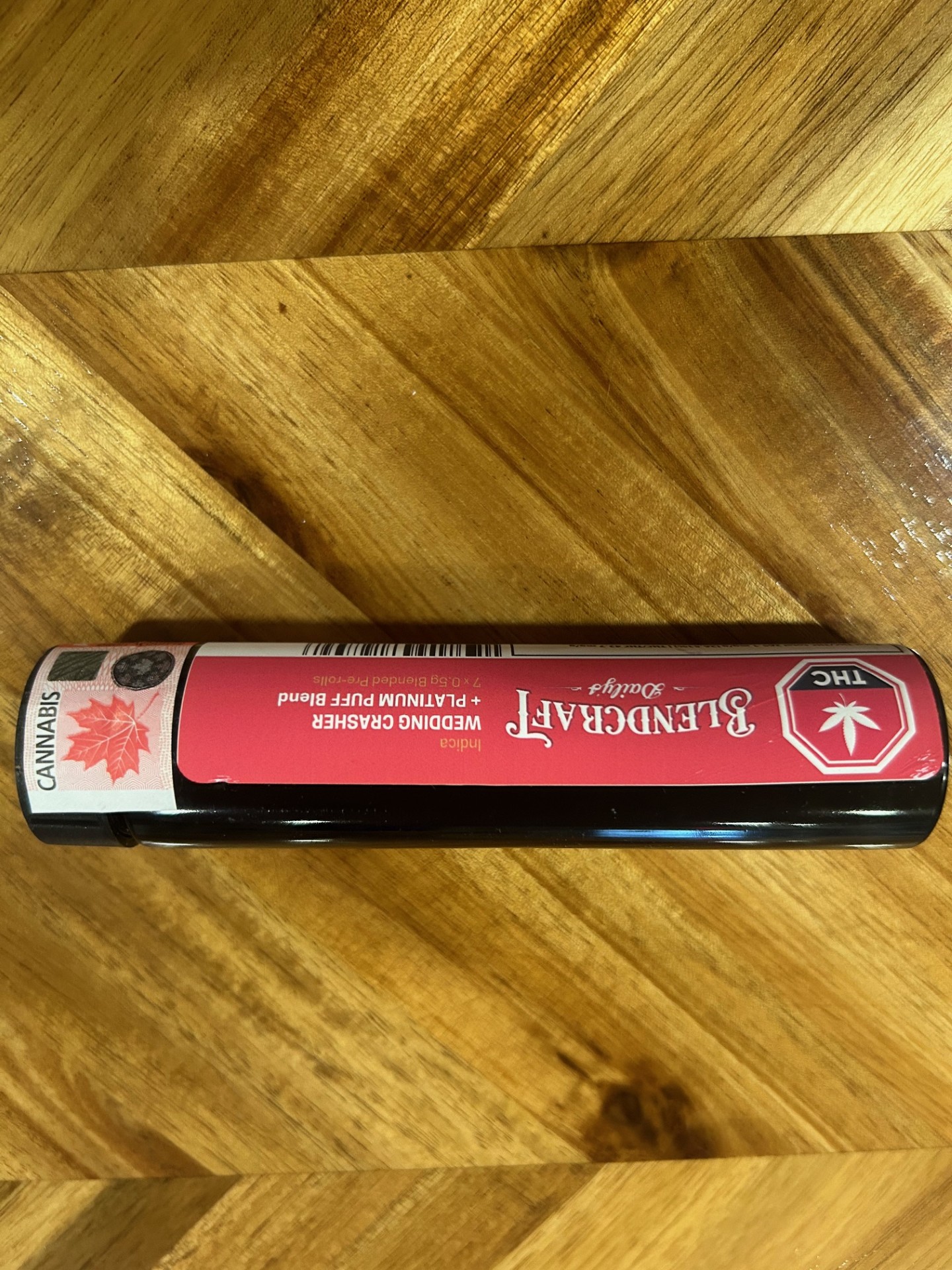 Product image Indica (Wedding Crasher x Platinum Puff) 7 x 0.5g PreRolls 1