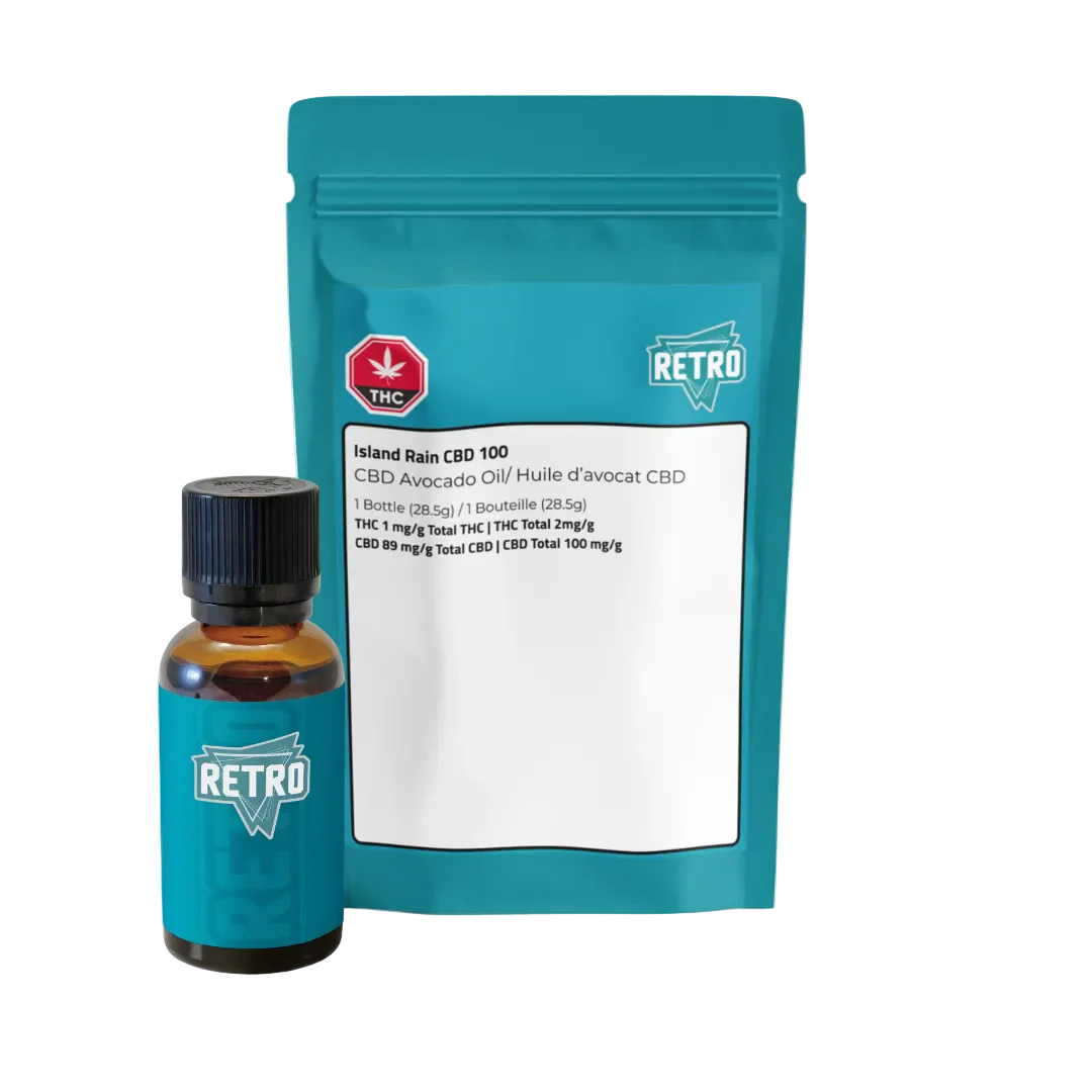 Retro - Island Rain High CBD Oil