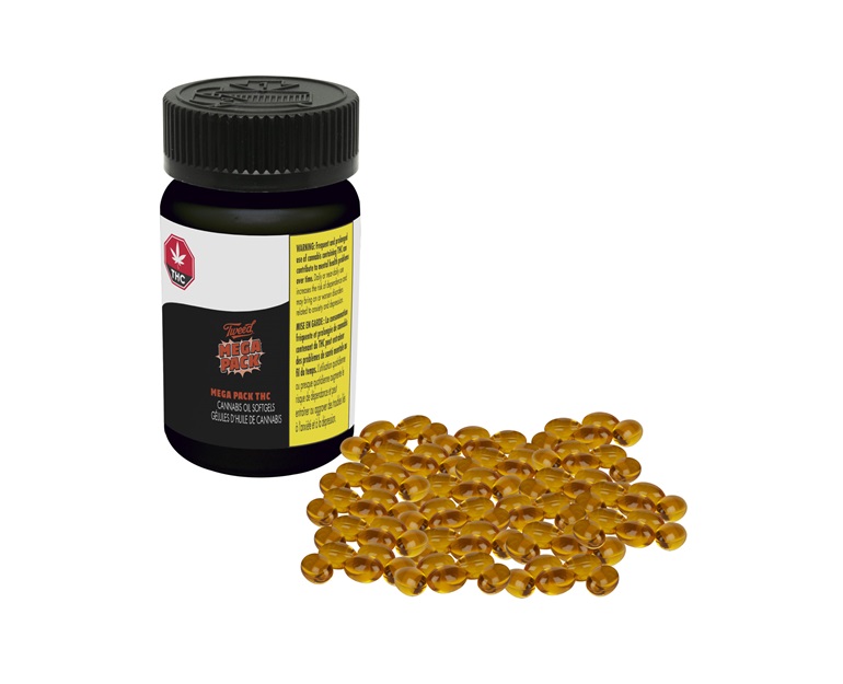 THC 10mg 100 x 0.345g Softgels