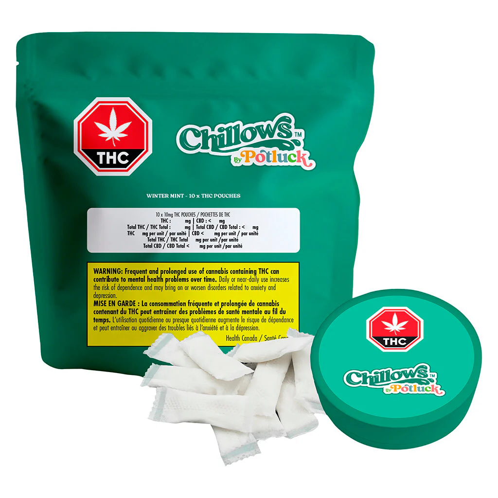 Wintergreen Chillows 10 x 0.7g Pouches