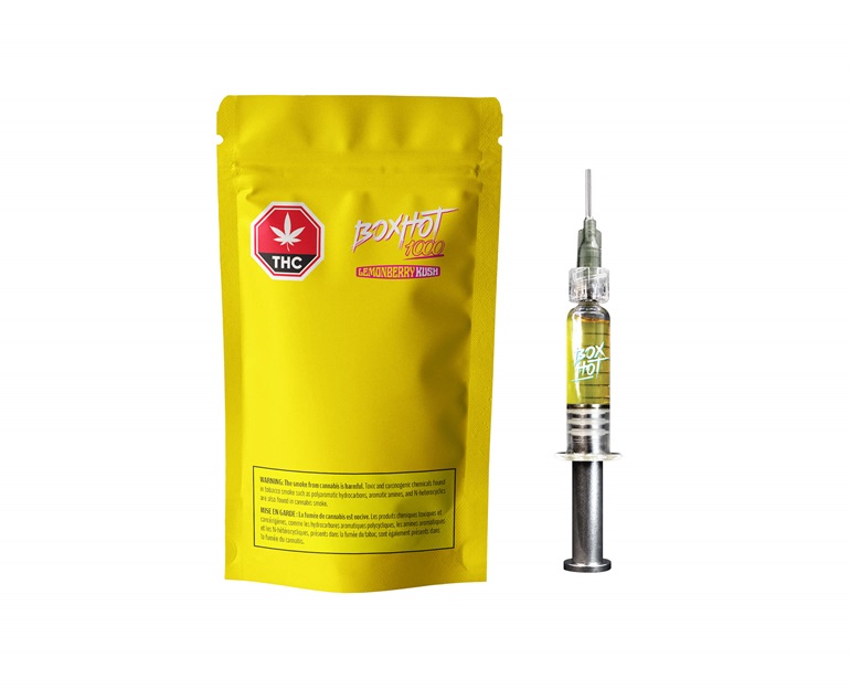 Lemonberry Kush Disty Dabber 1.2g Distillate Syringe
