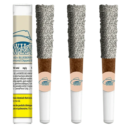 Wild West - 60+ Blueberry Bronco Diamond Dipped Blunts 3x0.5g