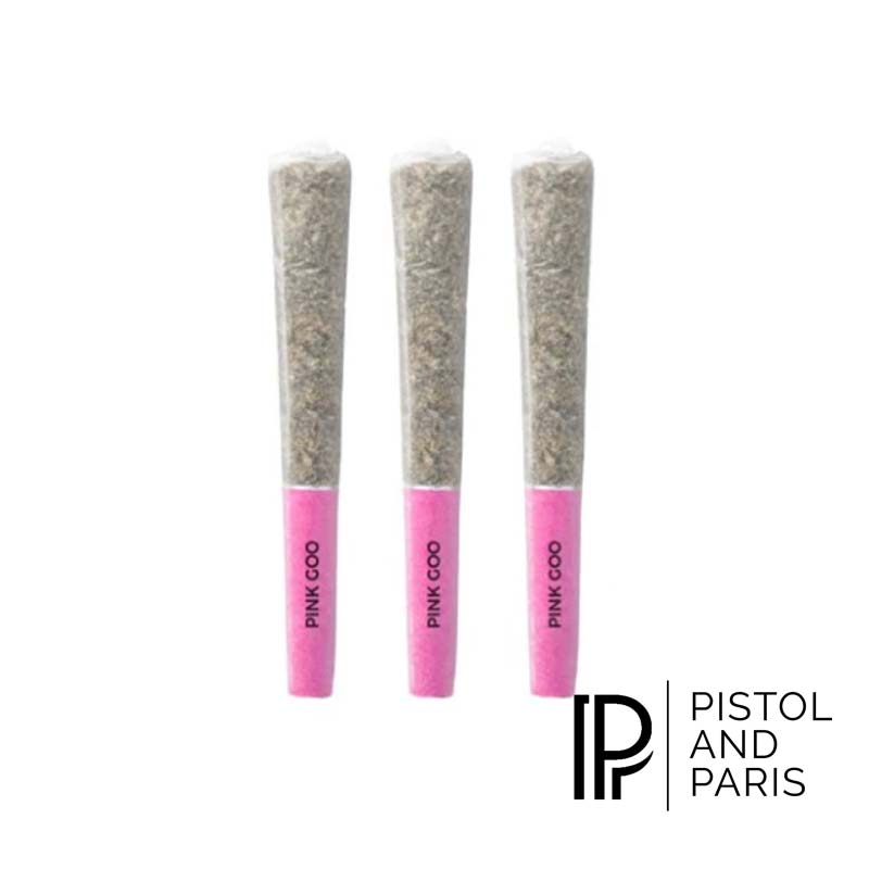 Pistol and Paris Pink Goo 3 x 0.5g PreRolls