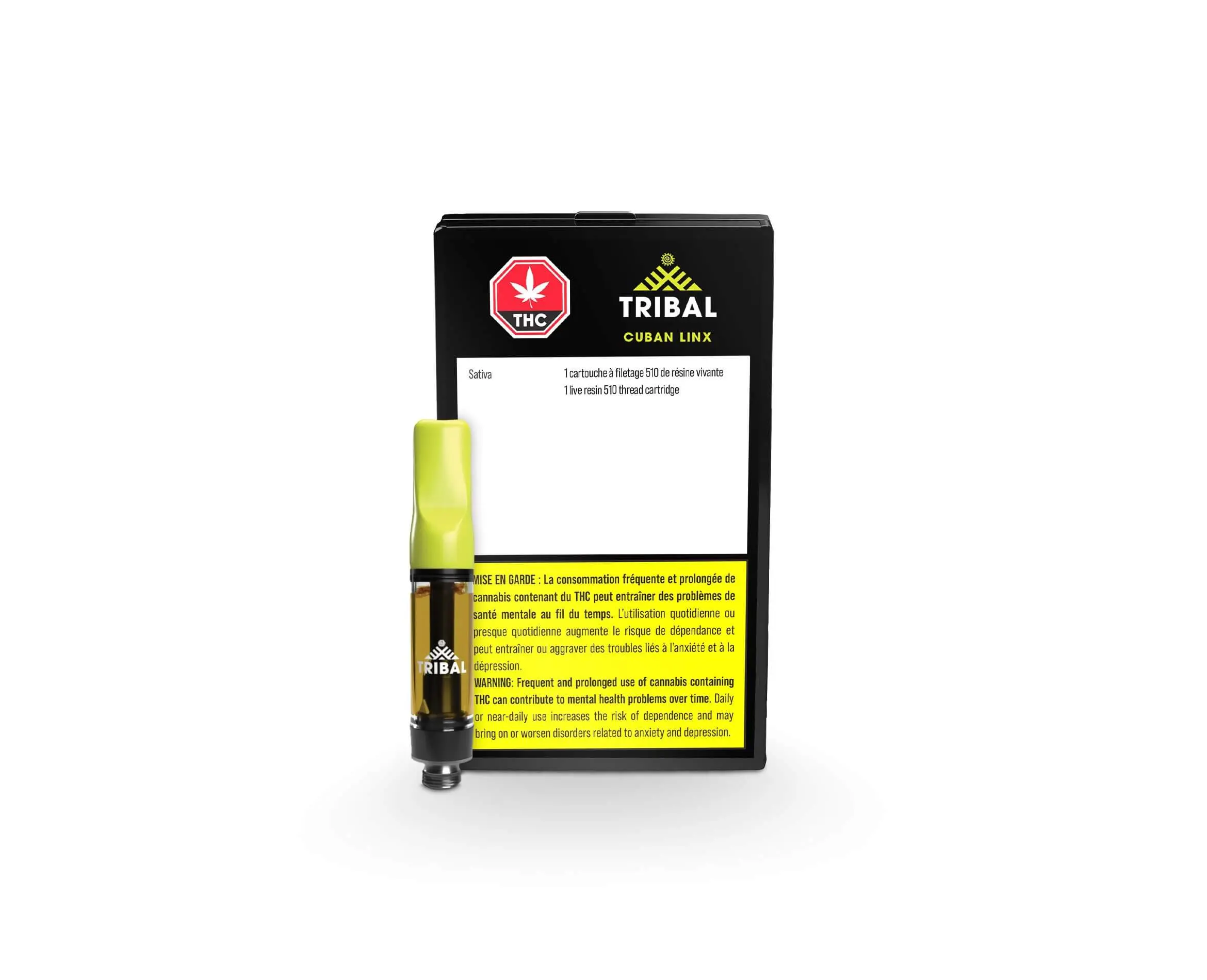 Tribal Cuban Linx Live Resin 1.0 g Vape Cartridge