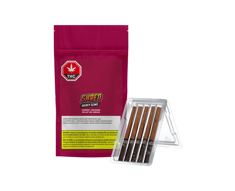 Product image Cherry Crusher Heavy Slims Sativa 5 x 0.4g PreRolls  5 x 1