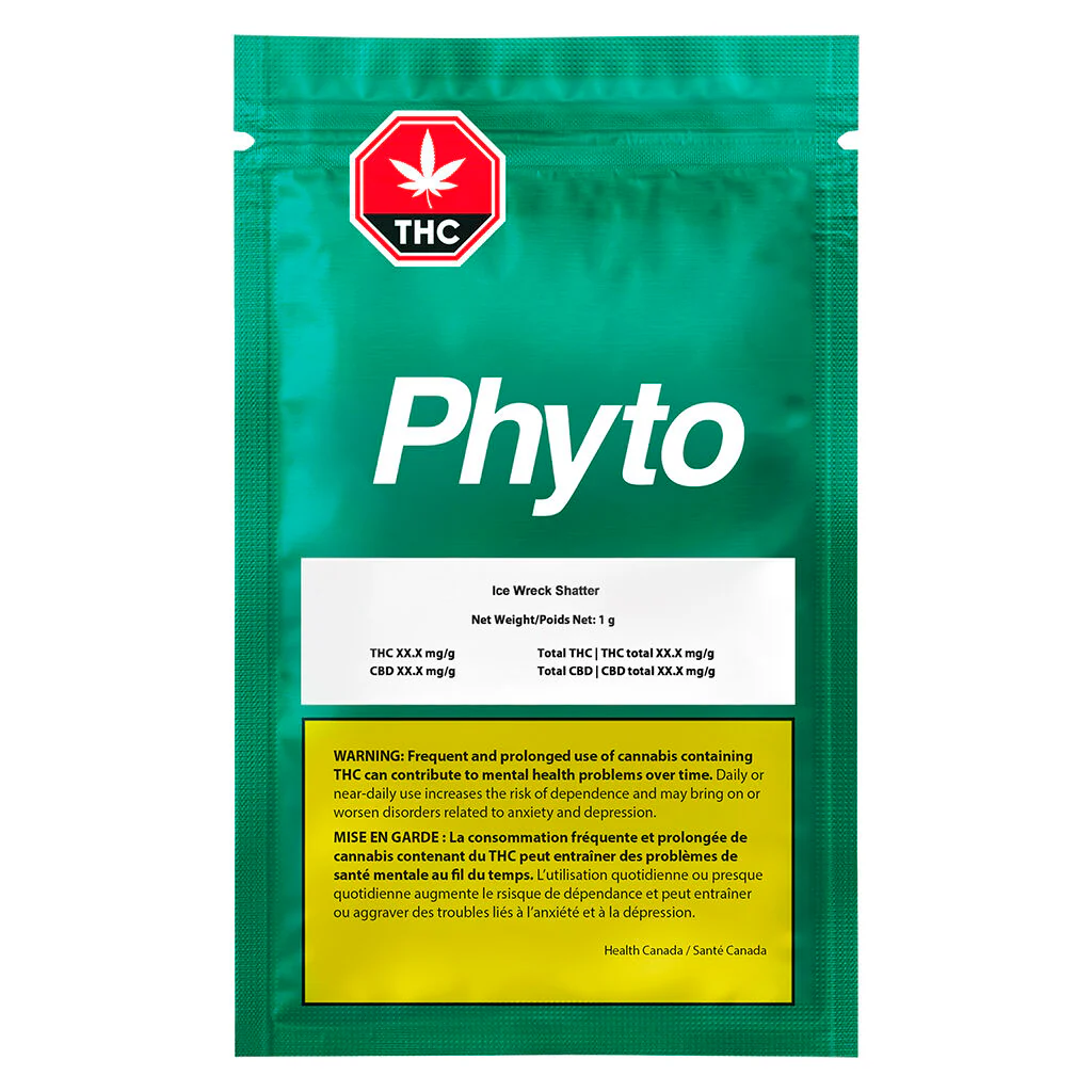 Ice Wreck 1g Shatter  1g Hybrid