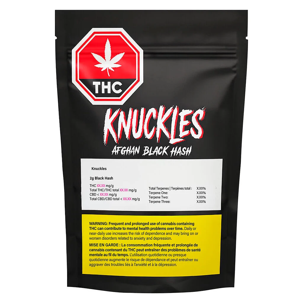 Product image Knuckles - Afghan Black Hash 1