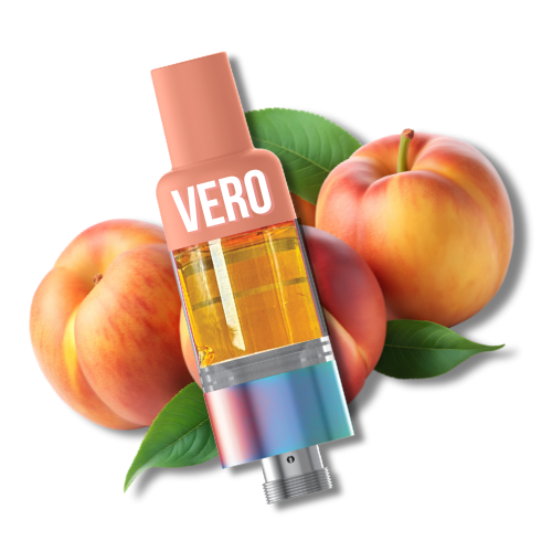 Product image VERO - Peach Perfect Live Liquid Diamond POSTELESS Vape Cart 1