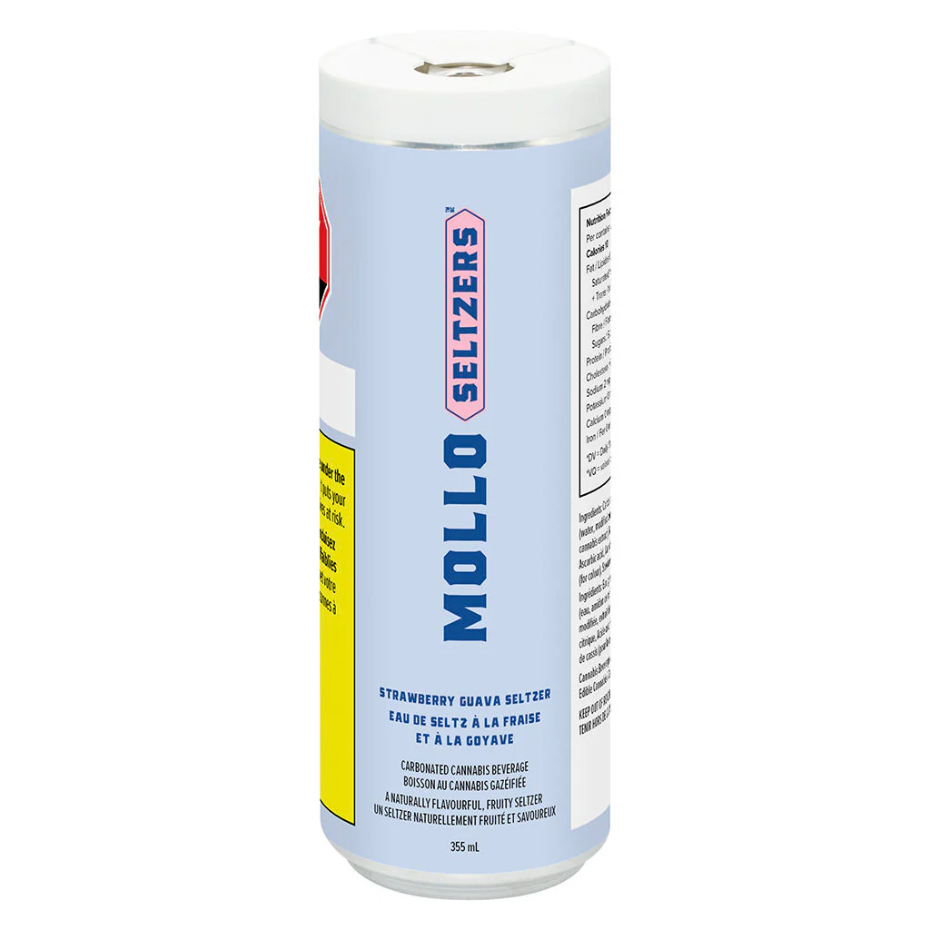 Mollo Seltzers - Strawberry Guava Seltzer