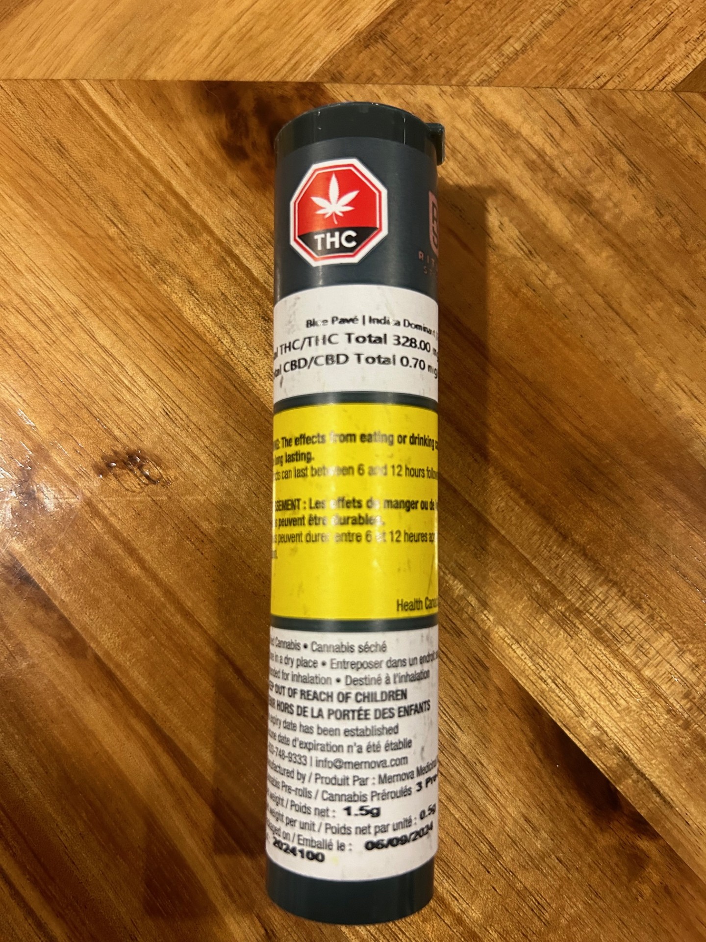 Blue Pave 3 x 0.5g PreRolls