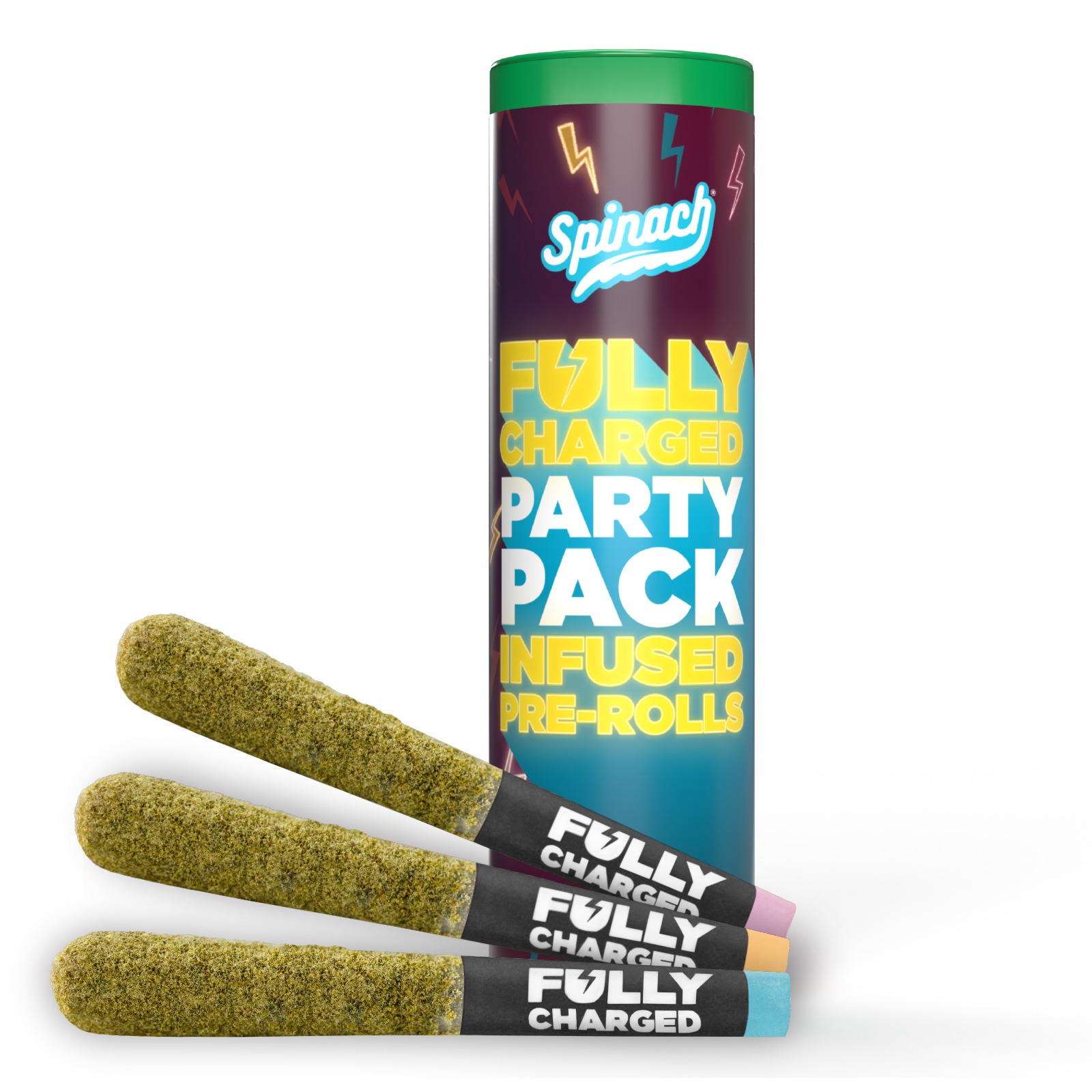 Fully Charged Party Pack 3 x 0.5g Infused PreRolls  3 x