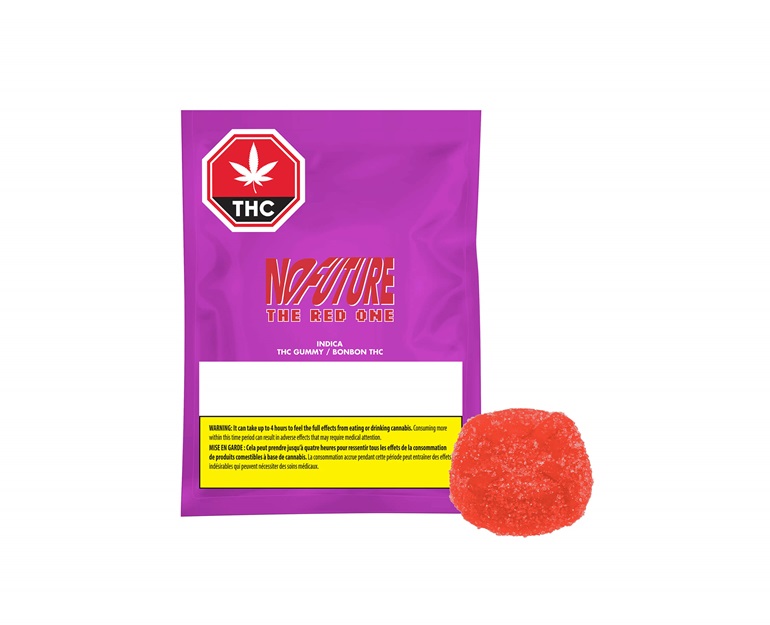 Red Indica THC 1 x 10g Soft Chew  1x10mg THC