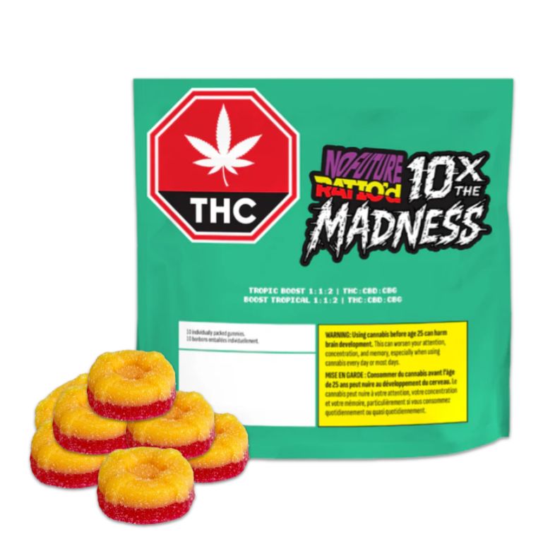 No Future - 10x the Madness: Ratio'd - Tropic Boost 1:1:2 THC/CBD/CBG